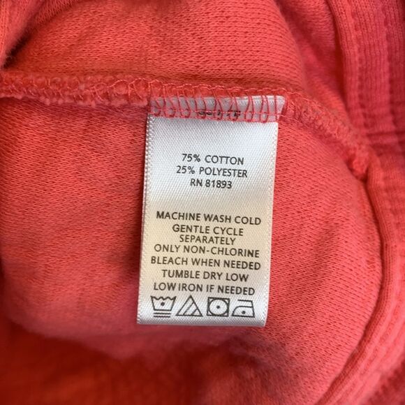 Isaac Mizrahi Coral Pink Cotton Interlock Quilted Button Front Jacket Size M - Picture 10 of 14